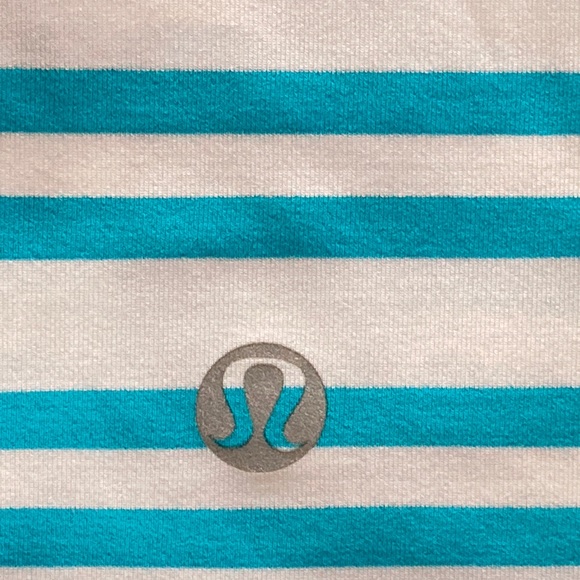 Lululemon Striped Tank Size 4 Cross Back - Picture 4 of 4